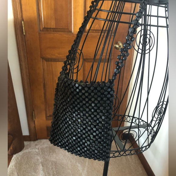 unbranded Handbags - Elegant Black Beaded Bag